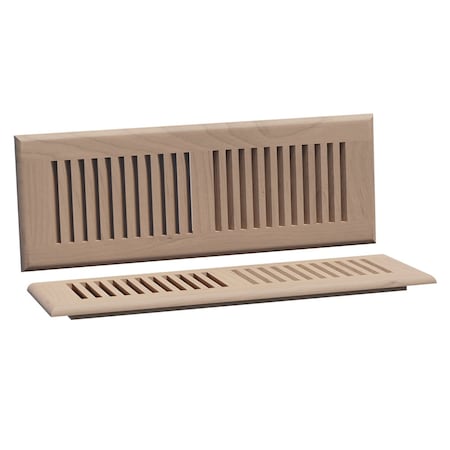 Designs Of Distinction Large Self Rimming Floor Vent - Alder 01994014AL1